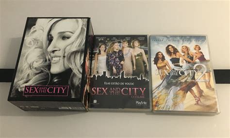 Coleção Box Dvd Sex And The City Todas Temporadas Completo Filme 1 E 2 Filme E Série Usado