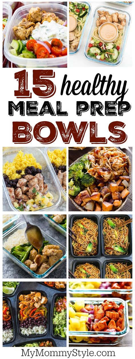 Healthy And Easy Meal Prep Bowl Recipes My Mommy Style