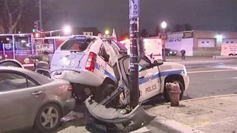 3 Injured In Portage Park Crash Involving Police Car Abc7 Chicago