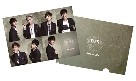 Info Bts Clear File Set Boy In Luv Released Today In Japan 141010