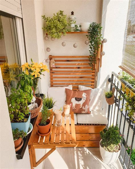 25 Small Balcony Design Ideas To Create Your Own Little Heaven In 2023