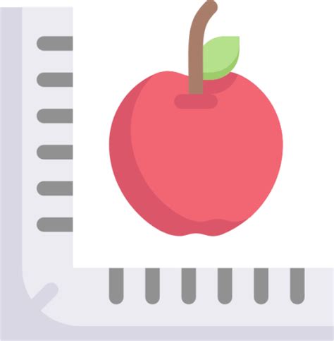 Apple And Ruler Icon Download For Free Iconduck