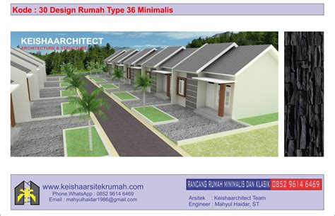 Model pagar rumah minimalis type 21. 30 Contoh Rumah Minimalis Type 30 | Typehom