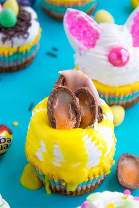 Mini Easter Cheesecakes ~ Recipe Queenslee Appétit