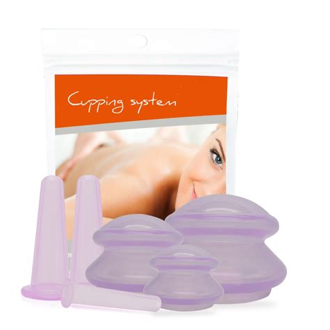 6 Pcs Set Silicone Massage Cups Face Cupping Set Massageador Facial
