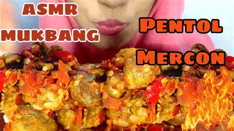 Mukbang Pentol Mercon Ii Asmr Pentol Mercon Terpedas Youtube