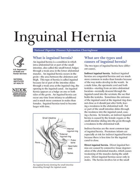 Inguinal Hernia Practice Manual Inguinal Hernia National Digestive
