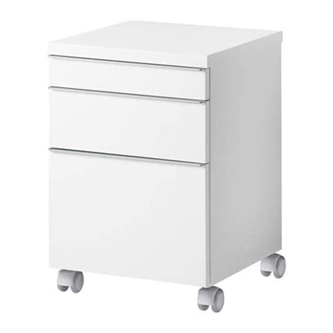 Download free cad and bim objects. BESTÅ BURS Drawer unit on casters, high gloss white, 15 3 ...