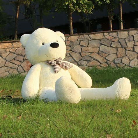 Joyfay 63 160 Cm White Giant Teddy Bear Big Huge Stuffed Toy Birthday