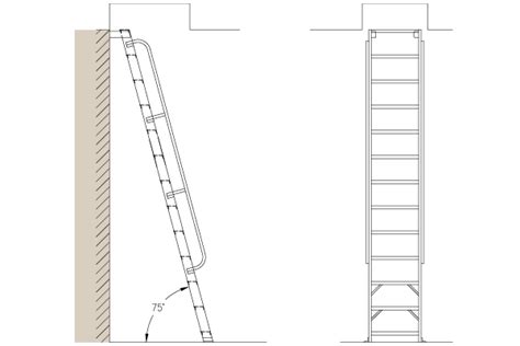 Roof Hatch Access Alaco Ladder