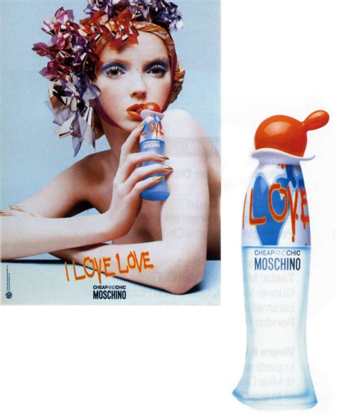 Packaging Design Archive Cheap And Chic Moschino I Love Love