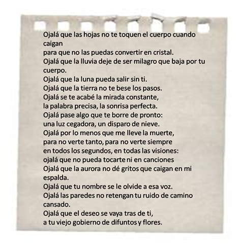 Expresiones idiomáticas, dichos, refranes y frases hechas de tres o más. Dificiles treintaitantos...: Ojalá