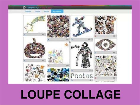 Loupe Collage