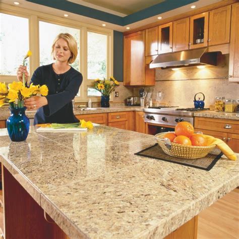 White lighter surfaces reflect light. Kitchen Granite Countertops | Kitchen Ideas