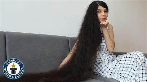 Life With The Longest Hair Guinness World Records Youtube