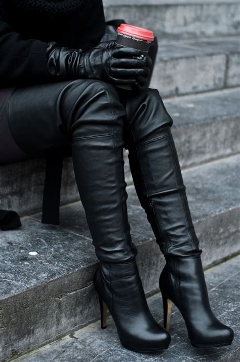 92 Best Images About Thigh High Boots Outfits On Pinterest