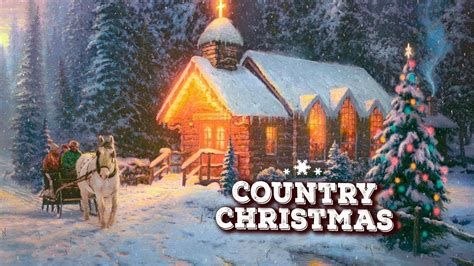 Country Christmas Songs Carol Playlist ♪ Classic Country Christmas