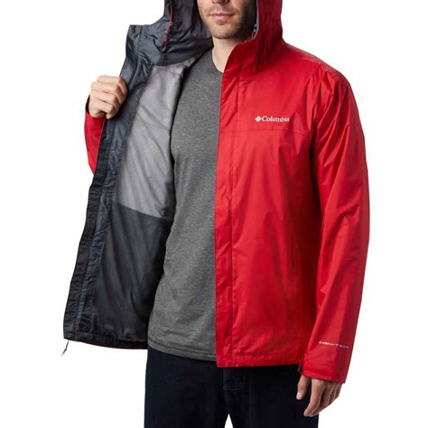 Columbia Mens Watertight Ii Omni Tech Waterproof Packable Rain Jacket