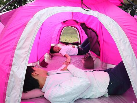 Japans New “sex Tent” Targets Campers Whore More Than Friends Not