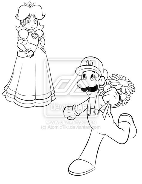 Keep your kids busy doing something fun and creative by printing out free coloring pages. 114 best images about Princess Daisy & Luigi on Pinterest ...