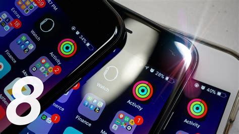 Iphone 8 battery is 1,821mah, according to teardowns of the smartphone. iPhone 8 vs iPhone 7 Ultimate Battery Drain Test on iOS 11 ...
