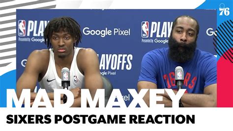 Sixers React To Game 1 Win Over Raptors And Tyrese Maxeys Huge Night Sixers Postgame Live