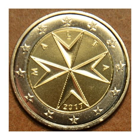 Euromince Mince 2 Euro Malta 2017 Unc