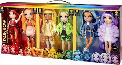 Rainbow High 423249 Int 6 Pack Outfits B Au Toys And Games
