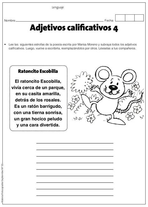 Adjetivos Calificativos Ejemplos Para Ninos De Primaria Compartir Images