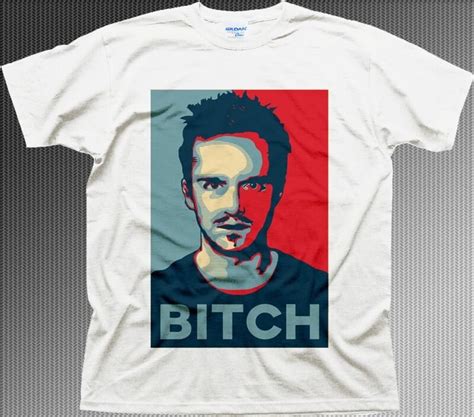 Hot Selling Top Short Sleeve Hipster Jesse Pinkman Bitch Breaking Bad