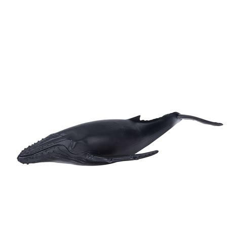 Mojo Humpback Whale Plastic Animal Sea Toy Figure Model Fish Bath
