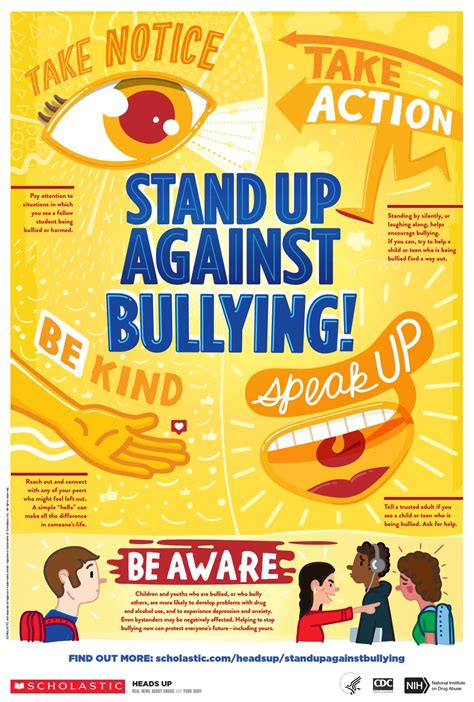 Stand Up Against Bullying Poster By Rise4war Community Literature Issuu