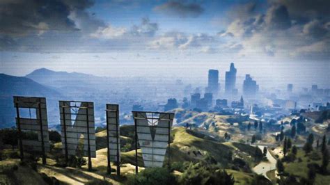 Grand Theft Auto 5 Los Santos Landscape Art In Pictures Art And