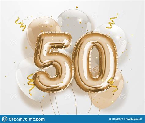 Gold Happy 50th Birthday Amazon Com Yeele 5x3ft 50th Birthday