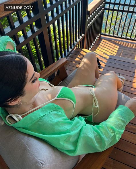 Kimberly Loaiza Wears A Sexy Stunning Green Bikini For Social Media Photoshoot Aznude