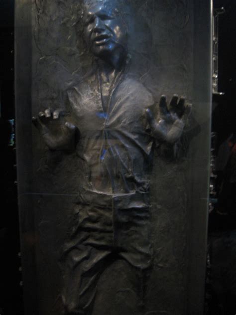 Han Solo Frozen In Carbonite Original Prop Star Wars Ide Flickr