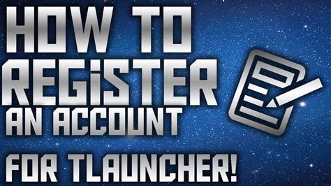 For more information and source, see on this link : How To Register An Account For Tlauncher! (LEGIT ...