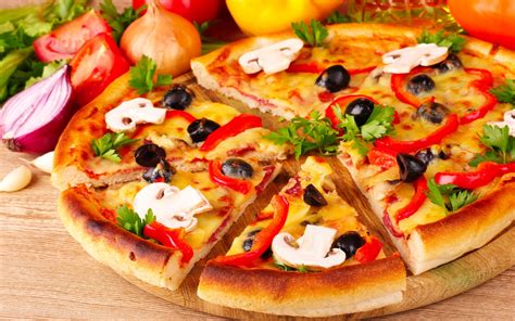 Pizza Full Hd Wallpaper And Background Image 2560x1600 Id350913