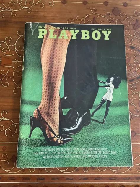 Vintage Playboy Magazine May W Complete Maria Mcbane Centerfold