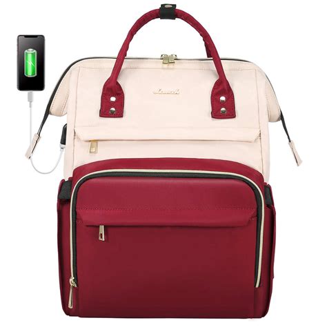 Lovevook Laptop Bag For Women Contrasting Colors Fits 15617 Inch