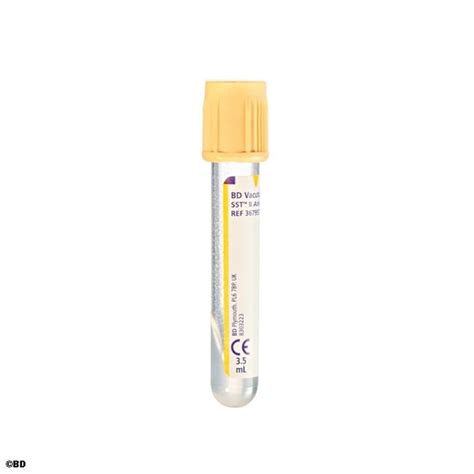 Bd Vacutainer Sst Ii Advance Tubes Yellow Cap Fisher Scientific