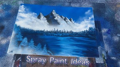 Spray Paint Art Ideas 2017 Youtube