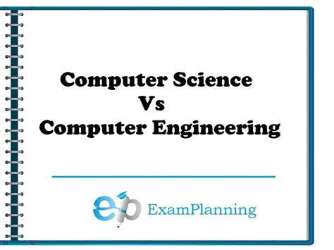 If you have an interest in engineering in general, you should know the differences and most importantly that it is not the same job. Computer Science VS Computer Engineering: Similarities and ...