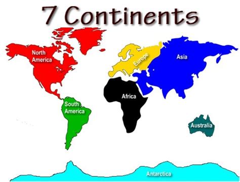 When Who And How How Many Continents Are There On Earth