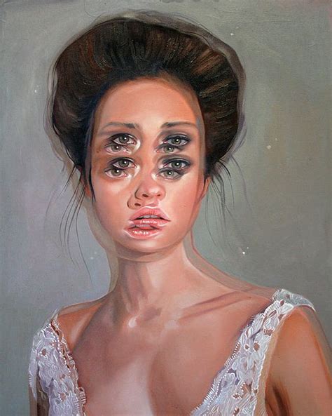 Gorgeously Surreal Portraits Painted To Resemble Double Vision