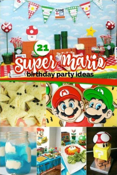 Game On A Boys Super Mario Party Spaceships And Laser Beams