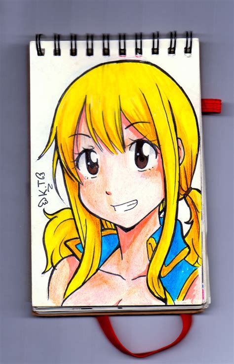Lucy Heartfilia Minifanart Por Kanashitenshi Dibujando