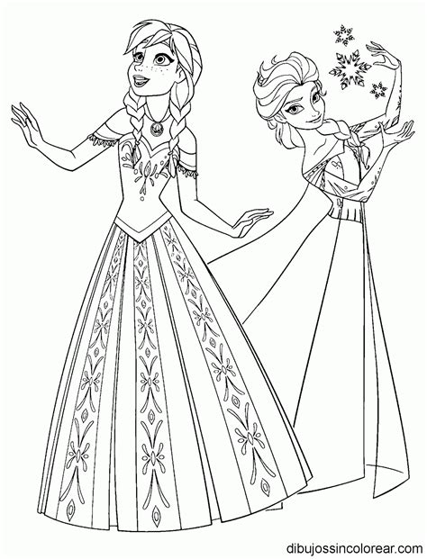 Desenhos Frozen Para Colorir E Imprimir