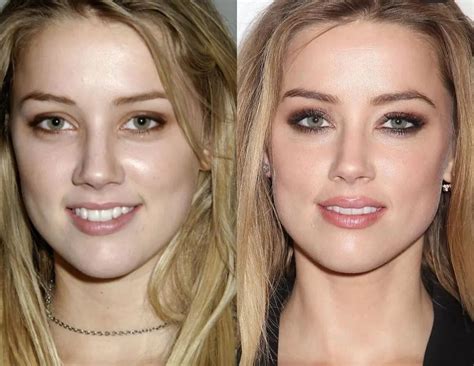 Unfiltered Celebs On Instagram Amber Heard Before And After Amberheard Amber