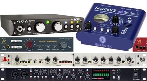 The Best Microphone Preamps All Prices Up To 1000 2020 Gearank